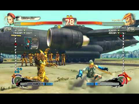 Ultra Street Fighter IV battle: Cammy vs Adon