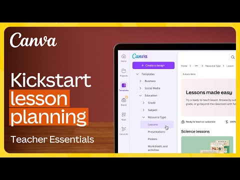 Kickstart lesson planning