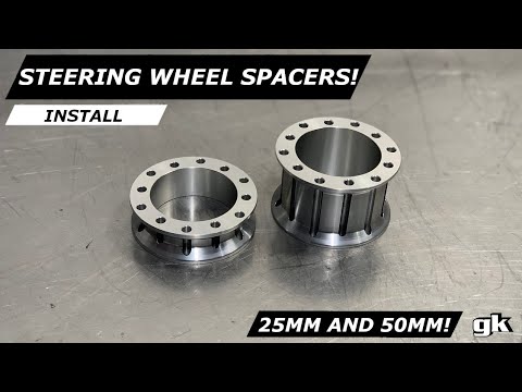 Gktech Steering Wheel Spacers - Install