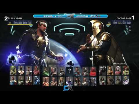 ONLYGOONIE vs Titaniumtigerzz Team cR Injustice 2 Tournament Week 1 FINALS