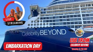 Celebrity Beyond Embarkation Day LIVE | Port of Miami Traffic & First Impressions