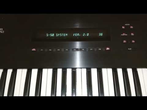 Roland S50 - Various integrated from mainboard: only the MD6209 is usable on the W30 image 22