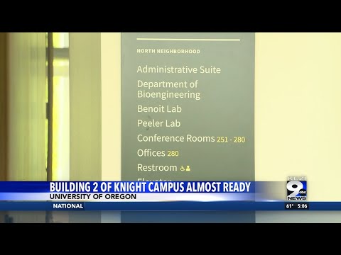 UO opens second Knight Campus building for medical innovation