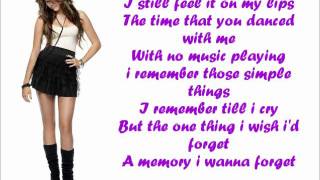 Miley Cyrus - Goodbye lyrics (testo)