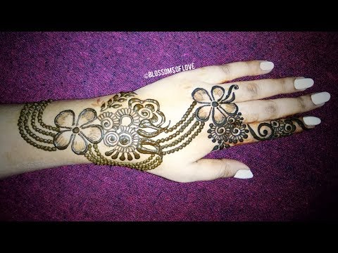 Simple jewellry mehndi design | jewellery | ईद/राखी स्पेशल || Eid/Rakhi Special mehndi Design Video