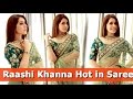 Raashi Khanna In Saree For Cinema Awards RedCarpet MovieBlends
