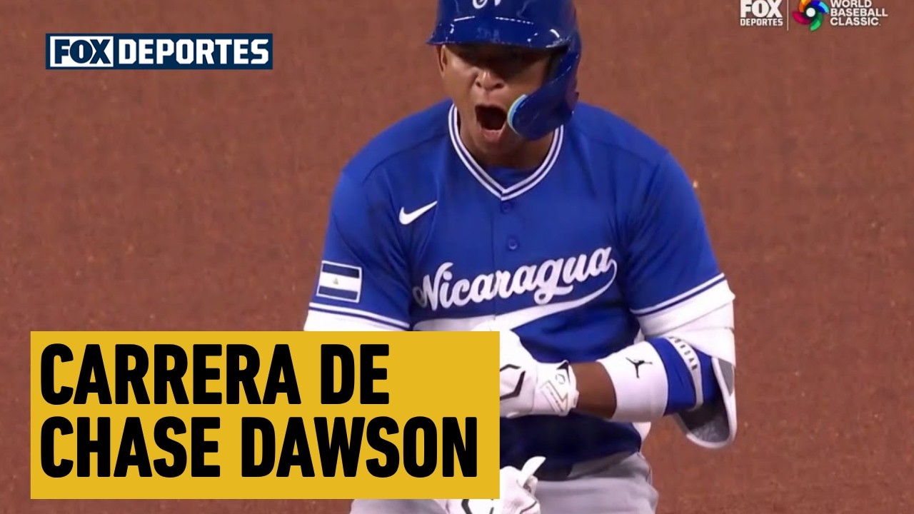 🤩🇳🇮 CARRERA DE Chase Dawson | Nicaragua 1-0 República Dominicana | World Baseball Classic 2026