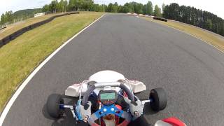 preview picture of video 'Jim Russell Karting Academy * Mont Tremblant * Rotax Sr Session 3'