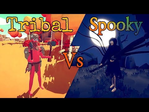 Spooky vs Tribal / Totally Acuratte Batlle Simulator | tabs
