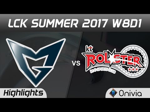 SSG vs KT Highlights Game 3 LCK SUMMER 2017 Samsung vs KT Rolster by Onivia