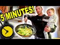 5 Minute High Protein Breakfast Recipe | Healthy & Vegan