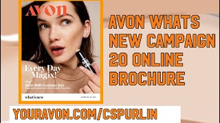 AVON CAMPAIGN 20 WHAT’s NEW CATALOG