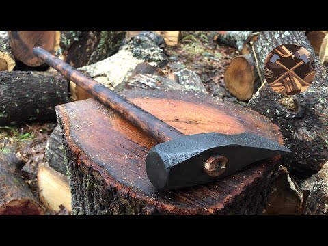 Cracked Splitting Axe to Viking Maul - Restoration No Talking