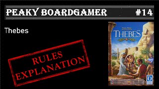 Thebes - How to play Video - Επεξήγηση κανόνων του παιχνιδιού στα Ελληνικά
