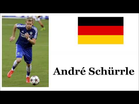How to Pronounce  André Schürrle - German Footballer