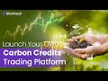 Blockchain Based Carbon Credits Trading Platform Carbon Credits Marketplace Development