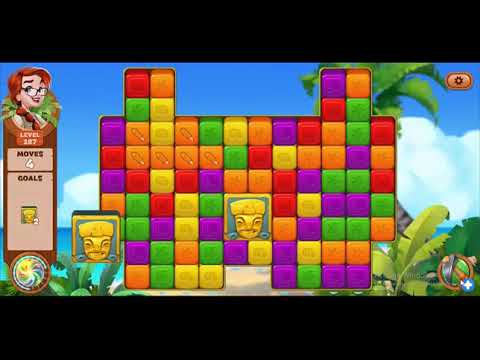 Lost Island Blast Adventure Level 187