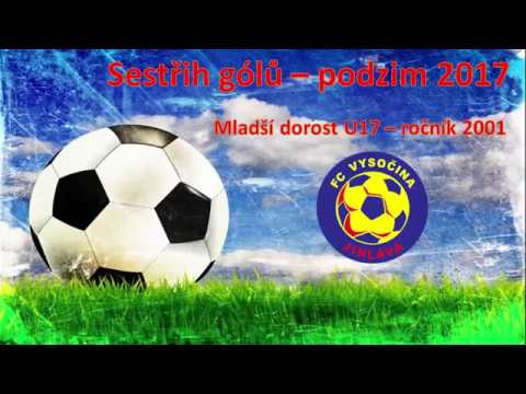 Sestřih gólů mladších dorostenců U17 - podzim 2017