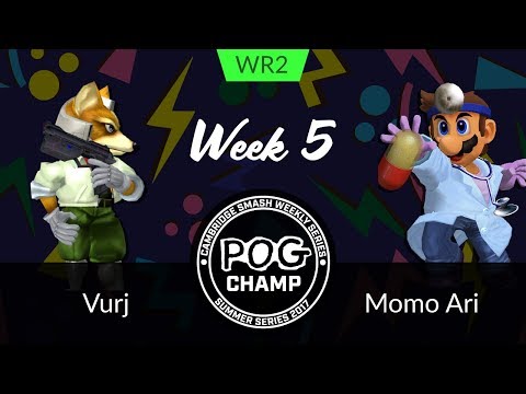 Pog Champ Summer Series #5 Melee - WR2 - Vurj (Fox) vs Momo Ari (Dr. Mario)