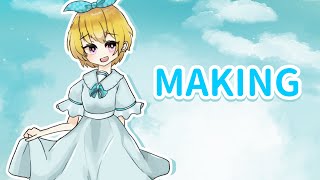 夏なイラストを描いたのにもう気がつけば夏が過ぎていた