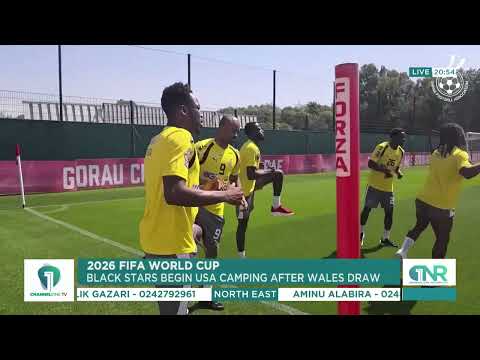 Black Stars Resume Training in USA Ahead of 2026 World Cup