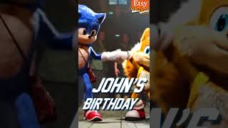 Sonic the Hedgehog, Sonic Birthday Video Invitation