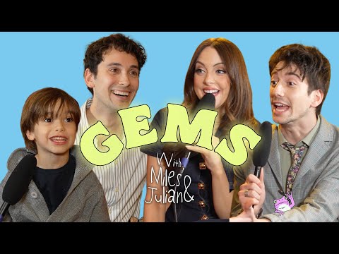 Liz Gillies, Milo Manheim, and Haunted Things | Gems with Miles and Julian - Episode 5