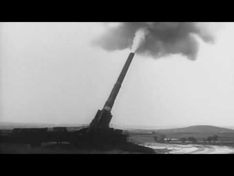 Zugkanone 80 cm Kanone and Thor of the Wehrmacht knocking out Maginot line and Sevastopol