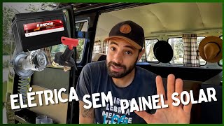 Elétrica na kombi home sem placa solar
