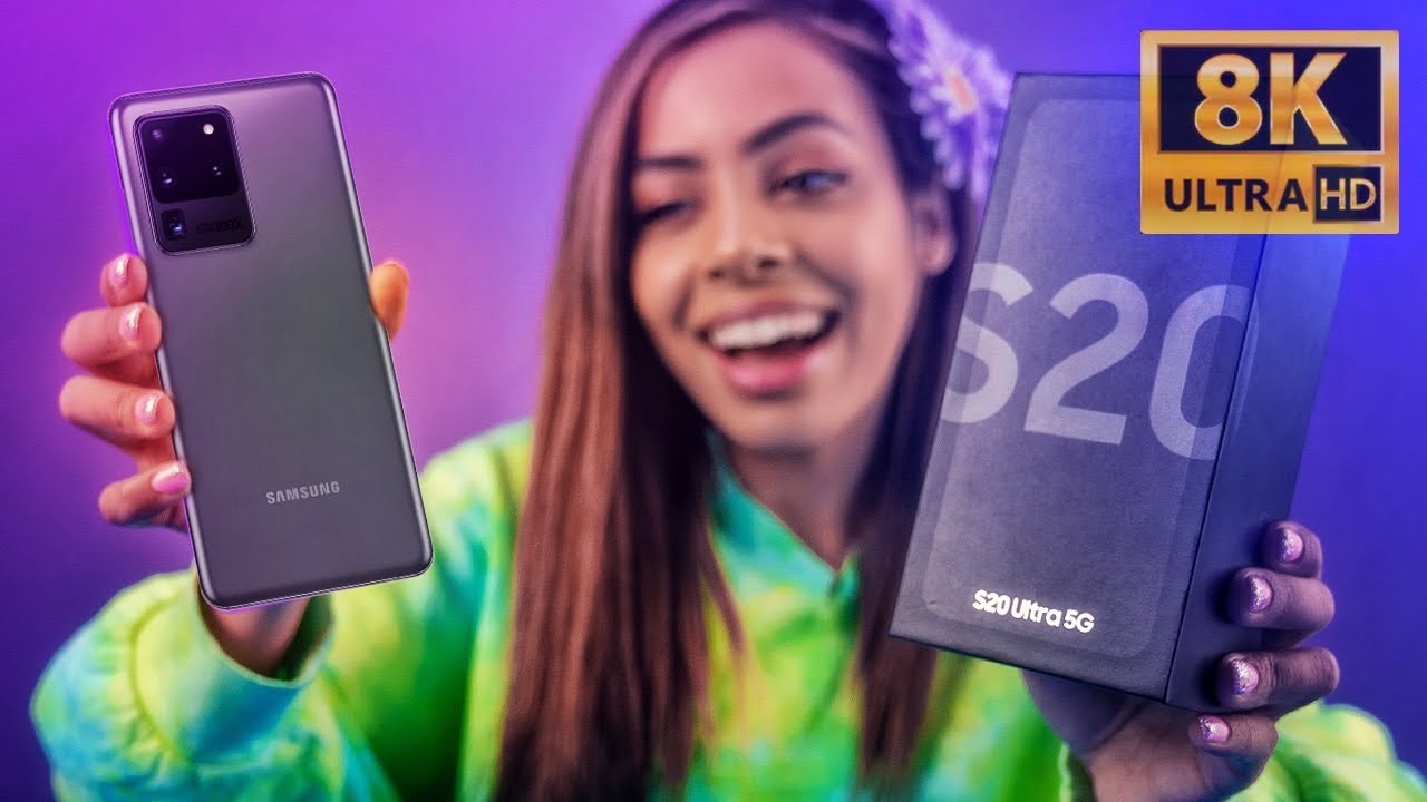 Galaxy S20 Ultra Unboxing + 8K Camera Test!