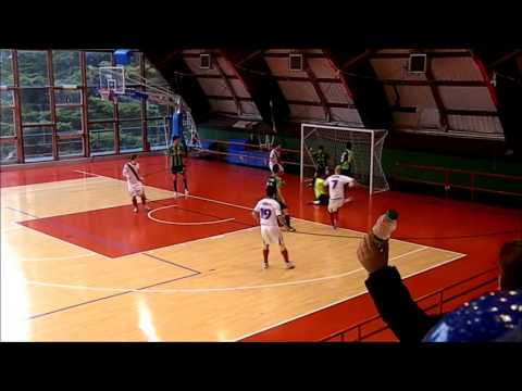 Futsal Potenza - Augusta 4-5 (highlights) 17^ giornata calcio a 5 Serie A2 girone B 2012-13