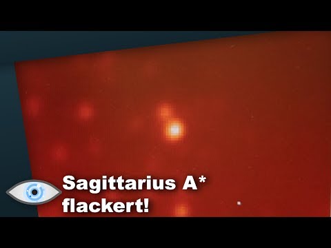Gespenstisch: Supermassereiches Schwarzes Loch im Zentrum unserer Galaxie flackert plötzlich!