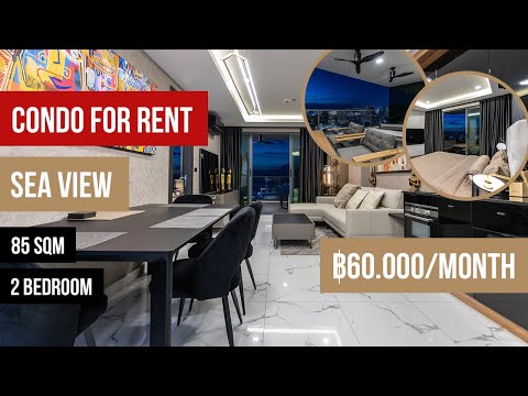 📢 Exclusive 2 Bedroom Condo For Rent - Arcadia Millennium Tower | 85 sqm | 31th floor | Pattaya
