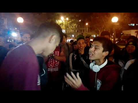VULCANO vs JUNIOR - BATALLA  DE RAP CON BERRETINES EN PARQUE KENNEDY