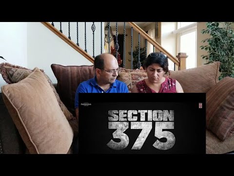 SECTION 375 Official Trailer | Reaction & Analysis | Akshaye Khanna, Richa Chadha, Ajay Bahl Video