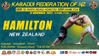 Hamilton (New Zealand) Kabaddi Tournament 13 Nov 2022