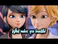 What Makes You Beautiful Adrienette AMV Miraculous Ladybug
