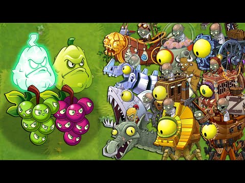 Plants Vs Zombies 2 Final Boss - Team RANDOM Plants Power-Up! vs PvZ2 All Bosses Fight