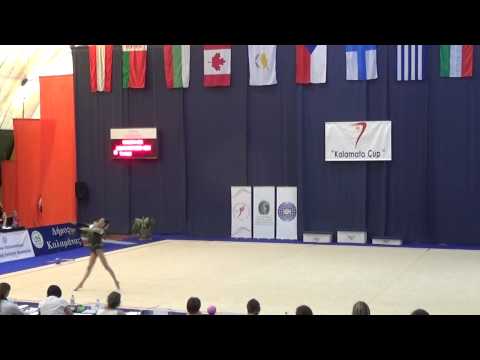 Alevrogianni Kyriaki (GRE) Ball All Round/Kalamata Cup 2014