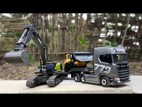 TEST DRIVE NEW UNIT SCANIA 770 Huina 1501