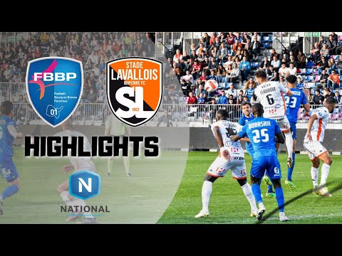 Bourg en Bresse 1-2 Stade Lavallois | National FFF 21/22 | Résumé (Highlights)