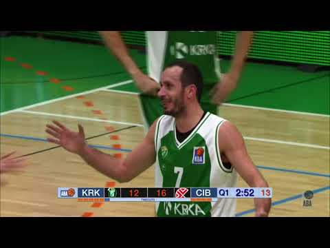 ABA Liga 2019/20, Round 18 match: Krka - Cibona (1.2.2020)