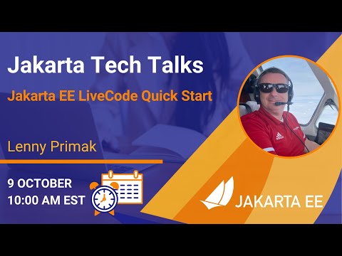 Jakarta Tech Talk - Jakarta EE LiveCode Quick Start