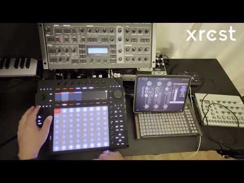Access Virus TI2 integration with Ableton Push 3 Standalone and iPad / Kymatica AUM