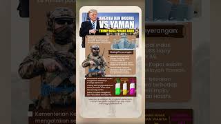 Operasi Besar Militer Amerika dan Inggris Melawan Pasukan Yaman, Presiden Trump Bak Buka Perang Baru