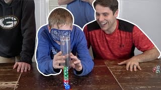 Dice Stacking and Trick Shot Challenge|Thats Amazing and Jake And Josh