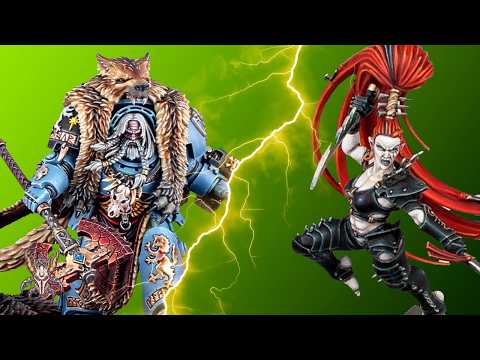 Howl From Pain - Drukhari vs Space Wolves Warhammer 40k Battle Report | Skaredcast