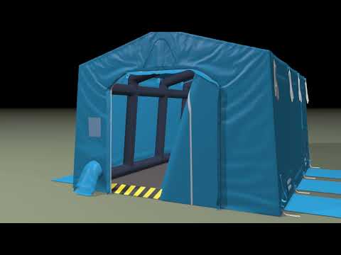 Sealed Beam Fast Inflation Shelter