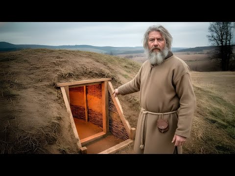 Jak średniowieczne rodziny budowały ziemianki w 860h, których inżynierowie nie odtworzą