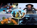 Over The Hedge All Bosses Battle Chase Ending